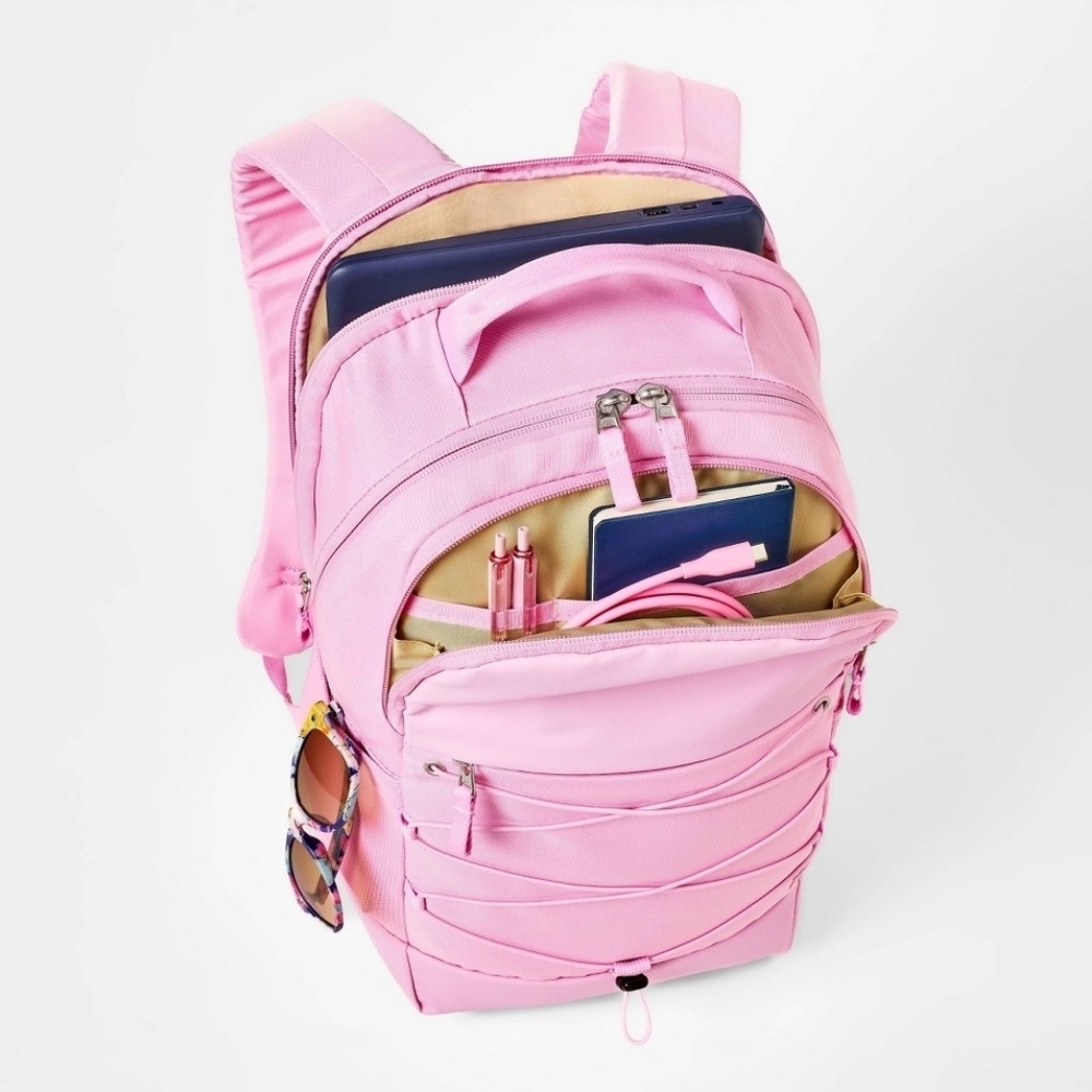 All In Motion Pink Sporty Backpack - Picture 4 of 8